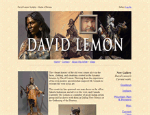 Tablet Screenshot of davidlemonbronzes.com